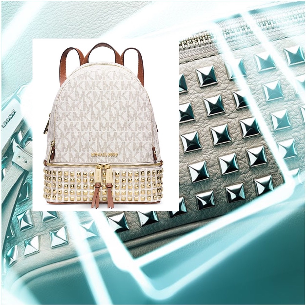 Michael Kors Rhea Studded Backpack